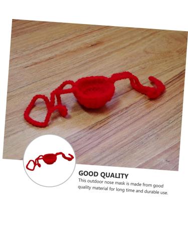 Clispeed Nose Mask Accessories - Gray Nose Covers Nose Pads & Protection for Music Instruments - 1 Piece Red | International Shipping Available - Buy Online on GoSupps.com