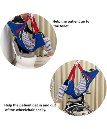 Patient Lifting Harness Commode Lifter Divided Leg Shower Sling - Patient Lift Toileting Hoist Sling - Medical Transfer Belt For Paralyzed Elderly And Disabled - Load 230kg (Size : M Below 180kg) - Buy Online on GoSupps.com