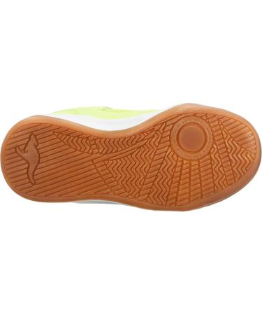 KangaROOS Unisex Kids K-Kingyard Ev Indoor Sneakers - Size 39 EU - Limetta Jet Black | International Shipping Available - Buy Online on GoSupps.com