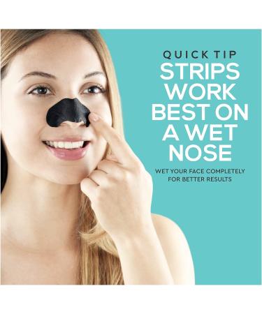 60 Strips Livaclean Charcoal Blackhead Remover Pore Strips - Blackheads Removal for Face and Nose - Blackhead Remover Strips 60 CT - Buy Online on GoSupps.com