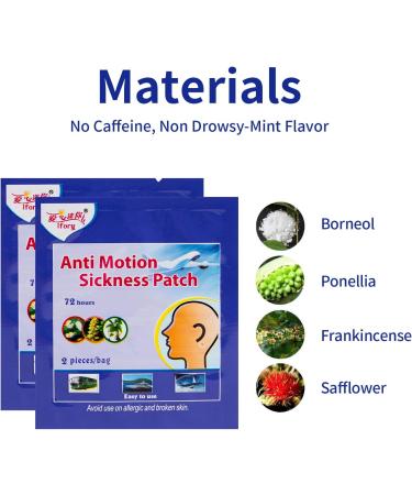 ifory Motion Sickness Patches Non-Drowsy - 20 Count Cruise Ship Essentials - Buy Online on GoSupps.com