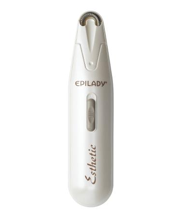 Epilady Esthetic Compact Facial Epilator for Women - Facial Hair Removal & Peach Fuzz Remover with Cleaning Brush and Case - Buy Online on GoSupps.com