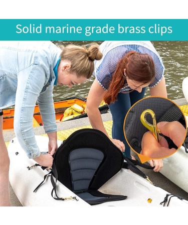 Adjustable Paddle Board Seat with Detachable Back Storage Bag - High Backrest Chair for Kayak, Canoe & Boat - Buy Online on GoSupps.com