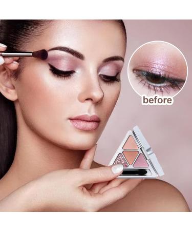Eyeshadow Palette For Brown Eyes 4 Colors Blendable Bright Makeup Palette | Colorful Eyeshadow Palette Professional Waterproof Eye Shadow Highly Pigmented Makeup Palette For Teens Beginners Pochy F404#sakura Honey Tea - Buy Online on GoSupps.com
