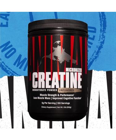 Buy Micronized Creatine Powder 500g - Enhance Performance & Training | Universal Nutrition Animal - Buy Online on GoSupps.com