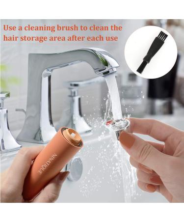 Ninatique Women's Painless Facial Hair Removal Razor - Living Coral - Buy Online on GoSupps.com