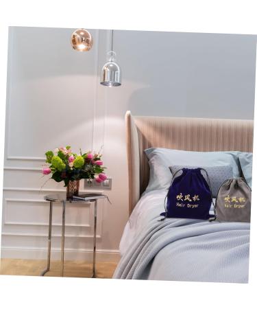 NOLITOY 2pcs Storage Bag Hair Dryer Blow Dryer for Curly Hair Travel Bag Drawstring Bag - Cloth Bag - Buy Online on GoSupps.com