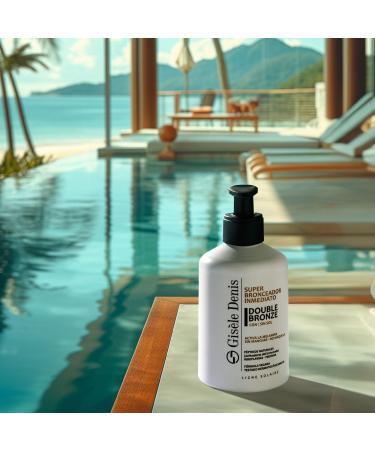 Gisele Denis GIS LE DENIS Double Bronze Super Instant Body Tanner 250 ml Cream tanner Tanning accelerator for the body Sunscreen Pleasant natural fragrance Vegan formula - Buy Online on GoSupps.com