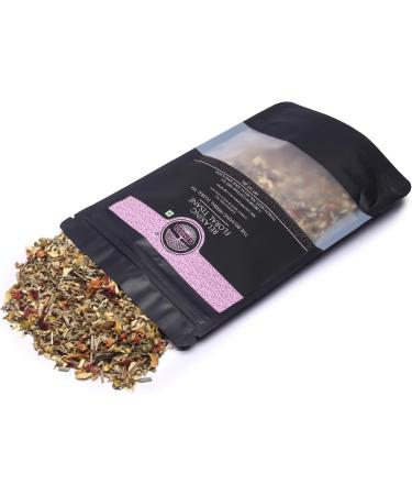 GLENBERG | RELAXING FLORAL TISANE | Caffeine Free Floral Tea for Relaxing with Chamomile Hibiscus Rooibos Lemongrass Jasmine and other flowers (25 Grams | 12 Cups) - Buy Online on GoSupps.com