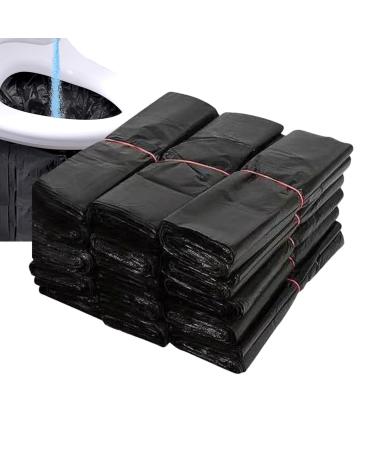 Fovolat Camping Toilet Bags - Multi-use Trash Can Liners Wastebasket Bin Liners Multi-use Waste Bags 50x for Camping Hiking Traveling D