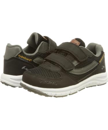 Viking Unisex Kids Hovet WP Walking Shoe 21 EU Black & Grey | Durable Footwear for Active Children - Buy Online on GoSupps.com