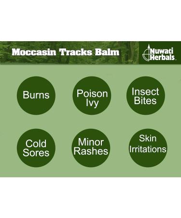 Nuwati Herbals Healing Balm 4 oz - Plantain for Skin Irritations, Burns, Bites - Made in USA - Buy Online on GoSupps.com