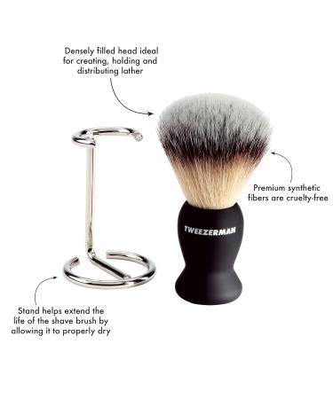 Buy Tweezerman Studio Collection G.E.A.R Deluxe Razor Brush for Men - International Shipping Available - Buy Online on GoSupps.com