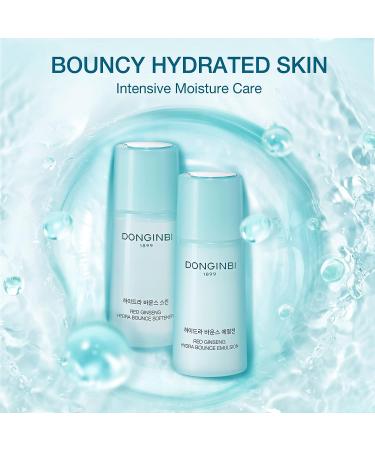DONGINBI Red Ginseng Hydra Bounce Cream Fresh Travel Kit - Softener 15ml, Emulsion 15ml, Cream 7ml - Buy Online on GoSupps.com