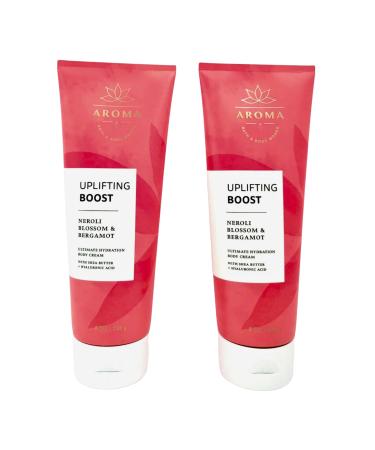 Bath & Body Works Body Cream 8oz Each Set of 2 - Aloe Vitamin E Shea (Neroli Blossom Bergamot)
