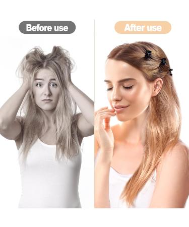Hanyousheng 24 Pcs Mini Hair Clips - Non-Slip Black Plastic Claw Clips for Women and Girls | Hair Accessories - Buy Online on GoSupps.com