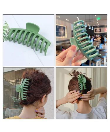 Luatuer Hair Clips for Women - Non-Slip Acrylic Hair Claws Set of 4 for Thick & Thin Hair - Buy Online on GoSupps.com