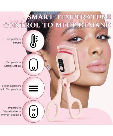 Shop Heated Electric Eyelash Curlers | Natural Curling Fast Pre-Heat & Rechargeable - Perfect for Luscious Lashes - Buy Online on GoSupps.com