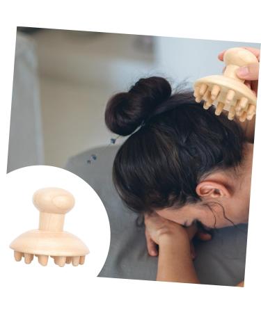 Beavorty Wooden Massage Comb - Eco-Friendly Hairbrush for Kids & Home Stylists | Gentle Scalp Massager for Children & Adults - Buy Online on GoSupps.com