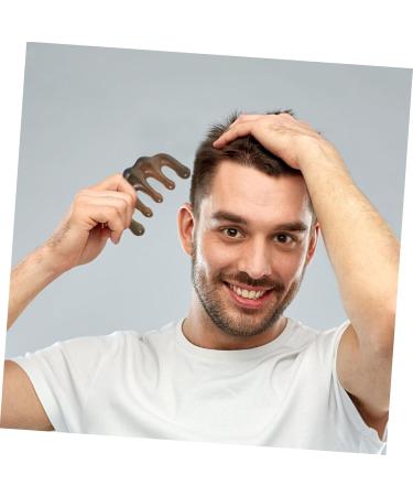 Fomiyes 5-Pack Sandalwood Massage Combs - Scalp & Body Massager Tools | Premium Wooden Ridge Combs for Relaxation & Rejuvenation (9.00x5.00x1.50cm) - Buy Online on GoSupps.com