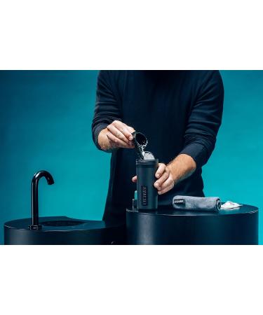 Eyeshaker Set - Patented Glasses Cleaning Device | Complete Package with Cleaner & Microfiber Cloth for Innovative Eyewear Care - Buy Online on GoSupps.com