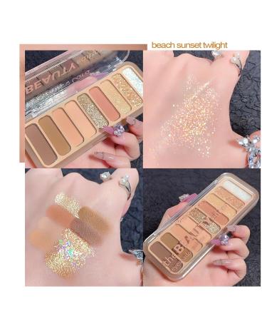 9 Colors Matte Naked Eyeshadow Palette - Taupe & Brown Nude Shades | Ultra-Blendable & Long Lasting Makeup - Buy Online on GoSupps.com