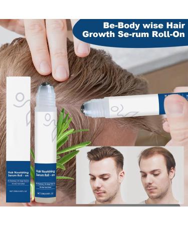  Generisch Hair Growth Oil - 25 ml - Roll-On - Thickening Scalp Oil - Natural Solution for Straight Curly Dry and Damaged Hair - For Daily Use - Buy Online on GoSupps.com