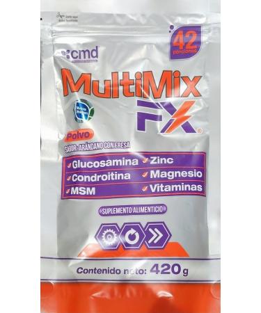 MULTIMIX GLUCOSAMINE/Chondroitin/MSM/Garlic/ZINC/Magnesium / 420 G