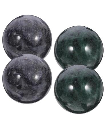 Frcolor 8 sentences ball Small baoding balls Chinese health balls for the hand fu marble marble tinker for adult massage gear Handballs for stress releasing massage balls