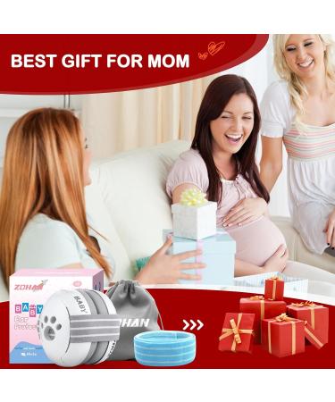ZOHAN Baby Ear Defenders | Noise Cancelling Headphones for Boys 0-36 Months | Hearing Protection for Autism, Sleeping, Airplane, Fireworks | Adjustable Soft Headband | Newborn Baby Gifts | White - Buy Online on GoSupps.com