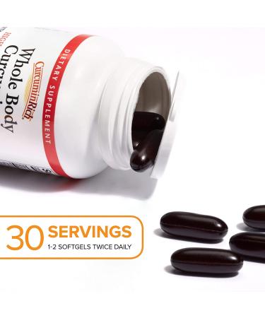 Natural Factors CurcuminRich Whole Body Curcumizer - 60 Softgels for Maximum Wellness - Buy Online on GoSupps.com