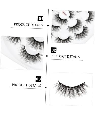 1 Box 6d False Eyelashes False Eyelash Beauty Woman Beauty Eyelashes Fake Eyelash Dense Makeup Eyelashes Curly Fake Lashes Girl Beauty Eyelashes Dense Eyelashes Chemical Fiber - Buy Online on GoSupps.com