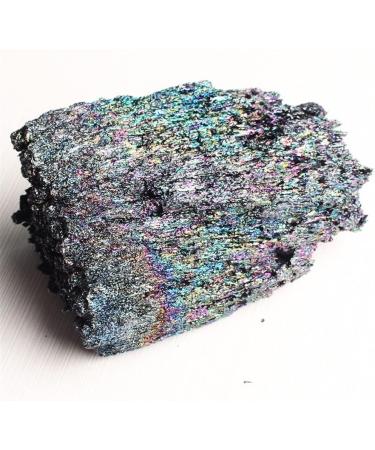 Natural Crystal Rough Beautiful Aura Colorful Rainbow Specimen Big Natural raw carborundum Stone Silicon Carbide Crystals Stones QINTINYIN (Color : 800-1000g) - Buy Online on GoSupps.com