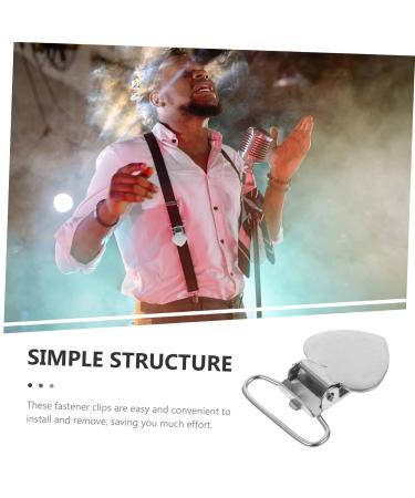 Minkissy 30 Peach Heart Clips - Metal Comforter Clips for Newborns Pacifiers Trousers & More | Heart-Shaped Stainless Steel Accessories - Buy Online on GoSupps.com