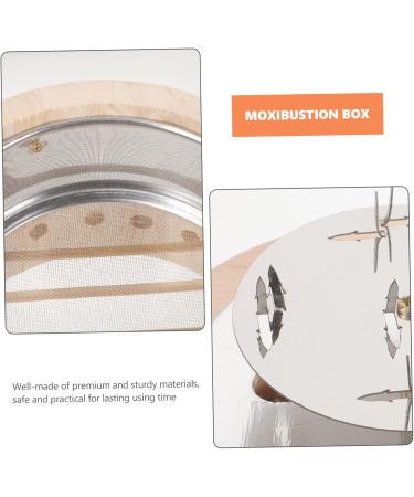 Moxibustion Box & Moxa Stick Holder - Adjustable Moxibustion Case for Enhanced Therapeutic Benefits | Healeved - Buy Online on GoSupps.com