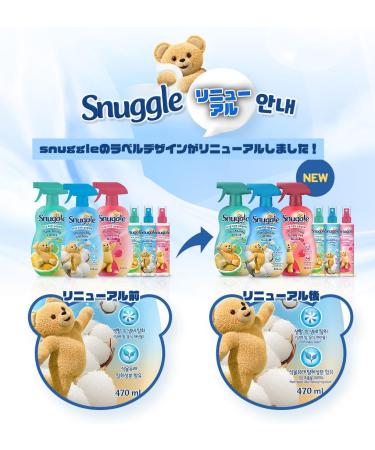 Snuggle Original Fabric Deodorizer 5.1 fl oz - Sparkling Citrus Scent | Reduces Lint 25% | Skin Irritation Tested | Made in Korea - Perfect for Clothes Carpets & Car - Buy Online on GoSupps.com