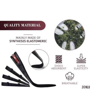 Womens Height Increasing Shoe Inserts - Orthotic Heel Lift for Elevator Shoes - 1 Pair - Buy Online on GoSupps.com