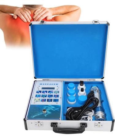 HAOX Portable Shock Wave Therapy Massager - 7 Heads for Muscle Pain Relief & ED Treatment (220V) - International Shipping Available - Buy Online on GoSupps.com