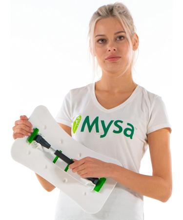 MySA Extender Duo Set: Lumbar Decompression Lounger with Pillow - Back Pain Relief Hernia Support Acupressure Eco-Friendly Triggerball - Made in EU - Buy Online on GoSupps.com