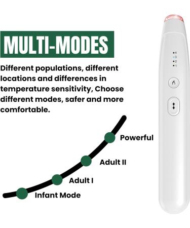 Bite Away Heat Pen for Insect Sting Relief | Chemical-Free Rechargeable Treatment for Bug & Mosquito Bites | Fast Itch Relief - Buy Online on GoSupps.com