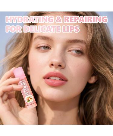 SNBUHA Lip balm set fruit flavored lip gloss 6 fruit flavors moisturizing balm for cracked and dry lips - Buy Online on GoSupps.com