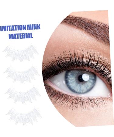 FRCOLOR 3 Pairs White Eyelashes Blue for Eyes Cosplay Makeup Eyelashes Women Cosplay Lashes Makeup Fake Eyelashes False Lashes Lash Spolies Halloween 3d Imitation False Eyelashes Prom - Buy Online on GoSupps.com