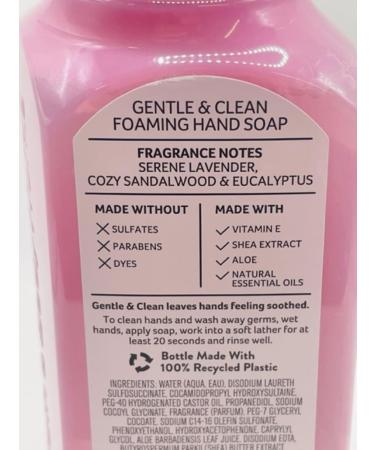 Lavender Cloud Foaming Hand Soap 8.75 oz | White Barn | Gentle & Luxurious International Shipping Available - Buy Online on GoSupps.com