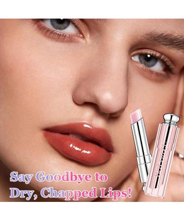 Lip Balm Tinted Lip Balm Moisturizing Lip Care Lip Oil Waterproof Long Lasting Lip Tint Lipsticks Strawberry Plumping Lip Balm Natural Lip Protection Lip Repair Gifts for Teenage Girls - Buy Online on GoSupps.com