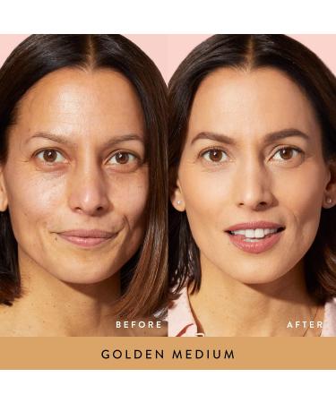 LAURA GELLER NEW YORK Baked Balance-N-Glow Illuminating Foundation - Golden Medium - Buildable Sheer to Light Coverage - Satin Finish 70.87 g (Pack of 1) 05 Golden Medium - Buy Online on GoSupps.com