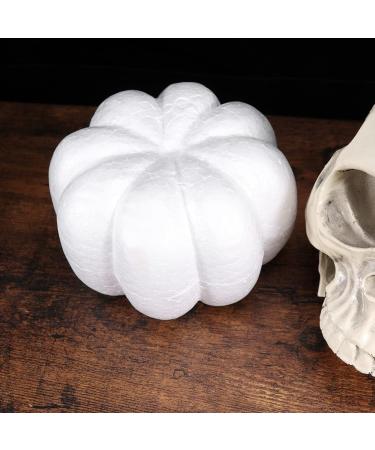 LIFKICH 24 Pcs White Mini Pumpkin Miniature Pumpkin Desktop Pumpkin Decor Foam Diy Pumpkin Party Pumpkin Foam Balls Balloon Stickers Fake Pumpkins Simulation Pumpkin Child Halloween Crafts - Buy Online on GoSupps.com