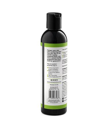 Organic Aloe Vera Gel for Face, Skin, Hair, Sunburn Relief - Extra Strength Concentrated Formula by Aromasong - Buy Online on GoSupps.com