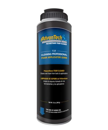 (Cleaner Only) AdvanTech Subfloor Adhesive Dispensing Gun Cleaner | Polyurethane cleaner | J.M. Huber | Includes (6) 12 oz. cans