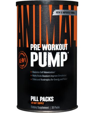 Animal Pump Preworkout 30 Count Omega Omega 3-6 30 Day Pack - Buy Online on GoSupps.com