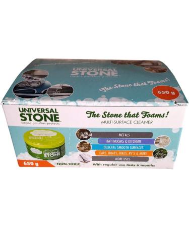 All-Purpose Eco-Friendly Stone Cleaner - Foam Polish Protect & Clean (650g) - Sponge Included - Biodegradable International Shipping - Buy Online on GoSupps.com